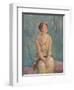 'A Portrait', c1922, (c1932)-Ambrose Mcevoy-Framed Giclee Print