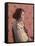 A Portrait in Profile: Mary L-Harold Gilman-Framed Stretched Canvas