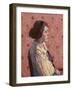 A Portrait in Profile: Mary L-Harold Gilman-Framed Giclee Print