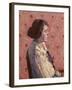 A Portrait in Profile: Mary L-Harold Gilman-Framed Giclee Print