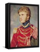 A Portrait Miniature of an Officer-Sir William Charles Ross-Framed Stretched Canvas