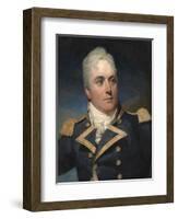 A Portrait Miniature of Captain Alexander Skene Wearing Naval Uniform-Andrew Robertson-Framed Giclee Print