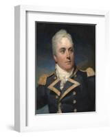 A Portrait Miniature of Captain Alexander Skene Wearing Naval Uniform-Andrew Robertson-Framed Giclee Print