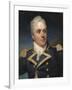 A Portrait Miniature of Captain Alexander Skene Wearing Naval Uniform-Andrew Robertson-Framed Giclee Print