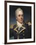 A Portrait Miniature of Captain Alexander Skene Wearing Naval Uniform-Andrew Robertson-Framed Giclee Print