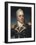 A Portrait Miniature of Captain Alexander Skene Wearing Naval Uniform-Andrew Robertson-Framed Giclee Print