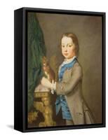 A Portrait of a Boy with a Pet Squirrel, 18th century-Joseph Highmore-Framed Stretched Canvas