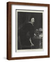 A Portrait of an Artist-Sir Anthony Van Dyck-Framed Giclee Print