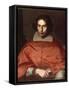 A Portrait of Cardinal Antonio Barberini-Simone Cantarini-Framed Stretched Canvas