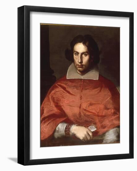 A Portrait of Cardinal Antonio Barberini-Simone Cantarini-Framed Giclee Print