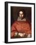 A Portrait of Cardinal Antonio Barberini-Simone Cantarini-Framed Giclee Print