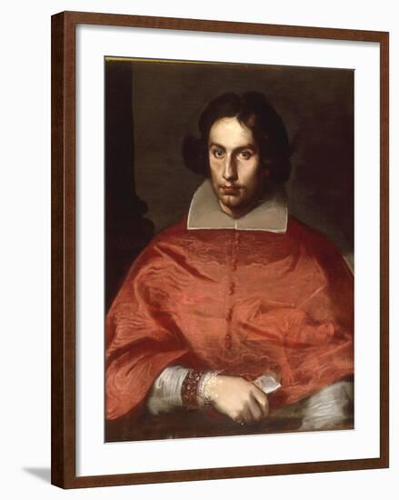 A Portrait of Cardinal Antonio Barberini-Simone Cantarini-Framed Giclee Print