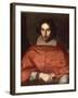 A Portrait of Cardinal Antonio Barberini-Simone Cantarini-Framed Giclee Print
