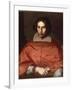 A Portrait of Cardinal Antonio Barberini-Simone Cantarini-Framed Giclee Print