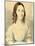 A Portrait of Christina Georgina Rossetti (1830-1894), 1839-40 (Pencil and W/C on Card)-Filippo Pistrucci-Mounted Giclee Print