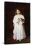 A Portrait of Dorothy-Edwin Harris-Framed Stretched Canvas