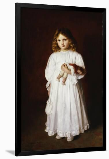 A Portrait of Dorothy-Edwin Harris-Framed Giclee Print