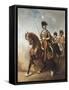 A Portrait of General Fleury on Horseback-Alfred Dedreux-Framed Stretched Canvas