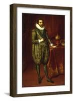 A Portrait of James I of England and VI of Scotland-Paul van Somer-Framed Giclee Print