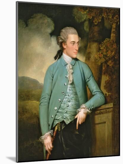 A Portrait of John Mortlock of Cambridge and Abington Hall-John Downman-Mounted Giclee Print