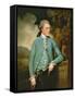 A Portrait of John Mortlock of Cambridge and Abington Hall-John Downman-Framed Stretched Canvas