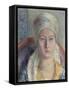 A Portrait of Julia Strachey, 1928-Dora Carrington-Framed Stretched Canvas