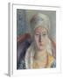 A Portrait of Julia Strachey, 1928-Dora Carrington-Framed Giclee Print