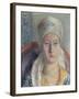 A Portrait of Julia Strachey, 1928-Dora Carrington-Framed Giclee Print