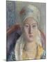 A Portrait of Julia Strachey, 1928-Dora Carrington-Mounted Giclee Print