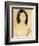 A Portrait of Maria Francesca Rossetti (1827-1876), 1839-40 (Pencil and W/C on Card)-Filippo Pistrucci-Framed Giclee Print