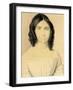 A Portrait of Maria Francesca Rossetti (1827-1876), 1839-40 (Pencil and W/C on Card)-Filippo Pistrucci-Framed Giclee Print