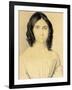 A Portrait of Maria Francesca Rossetti (1827-1876), 1839-40 (Pencil and W/C on Card)-Filippo Pistrucci-Framed Giclee Print