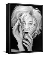 A Portrait of Monica Vitti-null-Framed Stretched Canvas
