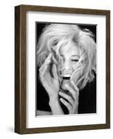 A Portrait of Monica Vitti-null-Framed Photographic Print