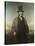 A Portrait of Robert Baird of Auchmedden, in a Grey Coat, Black Suit and a Top Hat-John Watson Gordon-Stretched Canvas