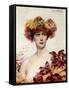 A Portrait of Sarah Bernhardt-Louise Abbema-Framed Stretched Canvas