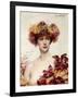 A Portrait of Sarah Bernhardt-Louise Abbema-Framed Giclee Print