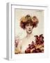 A Portrait of Sarah Bernhardt-Louise Abbema-Framed Giclee Print