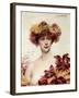 A Portrait of Sarah Bernhardt-Louise Abbema-Framed Giclee Print