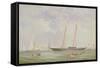 A Portrait of the 110 Ton Royal Yacht Squadron Schooner 'Viking' Off the Needles, 1863-Charles Jones-Framed Stretched Canvas