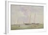 A Portrait of the 110 Ton Royal Yacht Squadron Schooner 'Viking' Off the Needles, 1863-Charles Jones-Framed Giclee Print