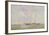 A Portrait of the 110 Ton Royal Yacht Squadron Schooner 'Viking' Off the Needles, 1863-Charles Jones-Framed Giclee Print