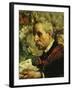 A Portrait of the Artist's Father-Antonio Mancini-Framed Giclee Print