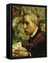 A Portrait of the Artist's Father-Antonio Mancini-Framed Stretched Canvas