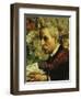 A Portrait of the Artist's Father-Antonio Mancini-Framed Premium Giclee Print