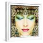 A Portrait with Layers from Water Reflection-Alaya Gadeh-Framed Photographic Print