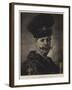 A Portrait-Rembrandt van Rijn-Framed Giclee Print