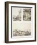 A Portuguese Church and a Chinese Street at Macao-Auguste Borget-Framed Giclee Print