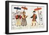 A Portuguese Merchant Being Greeted by His Indian Household, 16th, Biblioteca Casanatense, Rome-null-Framed Giclee Print