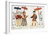 A Portuguese Merchant Being Greeted by His Indian Household, 16th, Biblioteca Casanatense, Rome-null-Framed Giclee Print